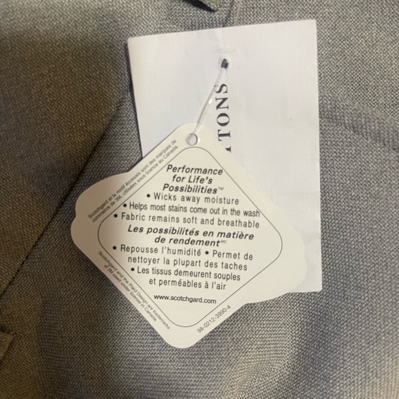 Haband's Fit Forever Mens Big and Tall Dress Pants Adjustable Waist Size 44S - Picture 10 of 13